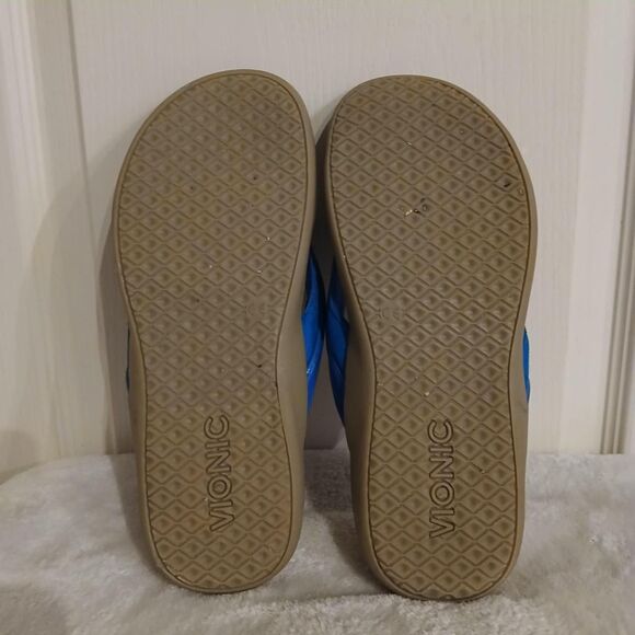 Vionic Shore Teal Blue Flip Flop Thong Sandals 9 Orthopedic Comfort Classic - Picture 8 of 8
